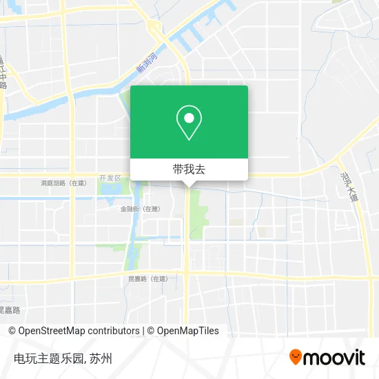 电玩主题乐园地图