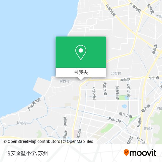 通安金墅小学地图