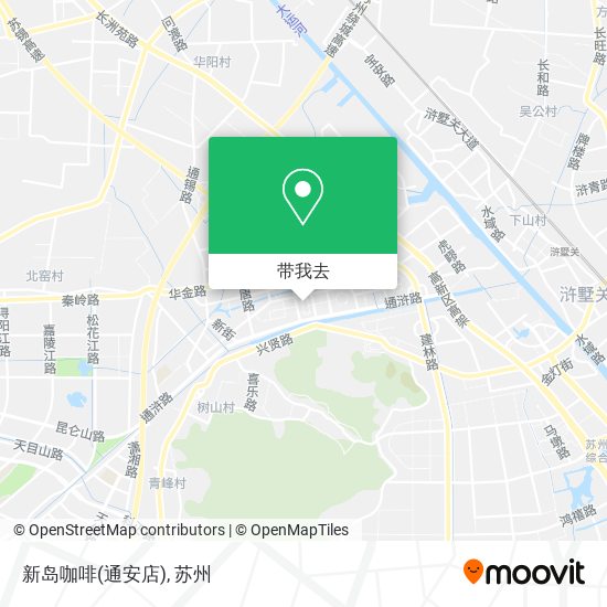 新岛咖啡(通安店)地图