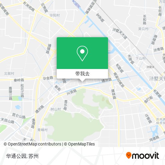 华通公园地图