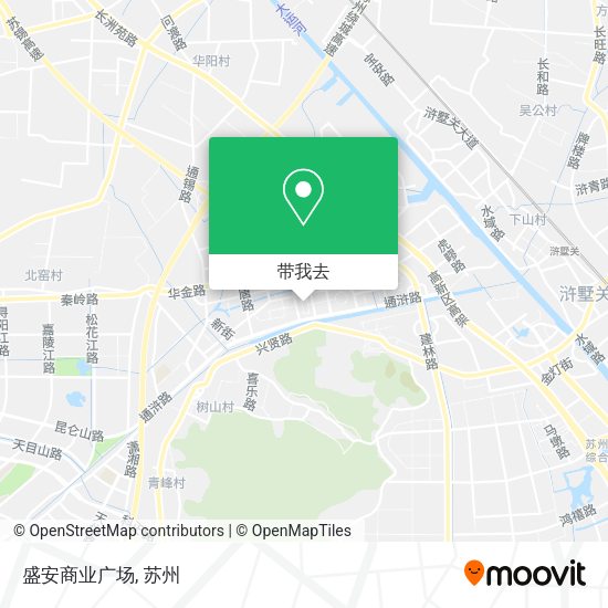 盛安商业广场地图