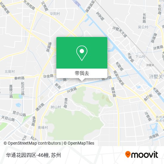 华通花园四区-46幢地图