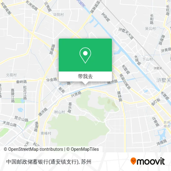 中国邮政储蓄银行(通安镇支行)地图