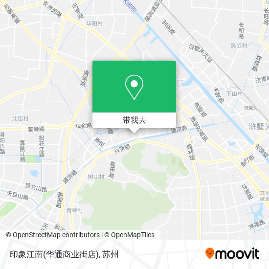 印象江南(华通商业街店)地图