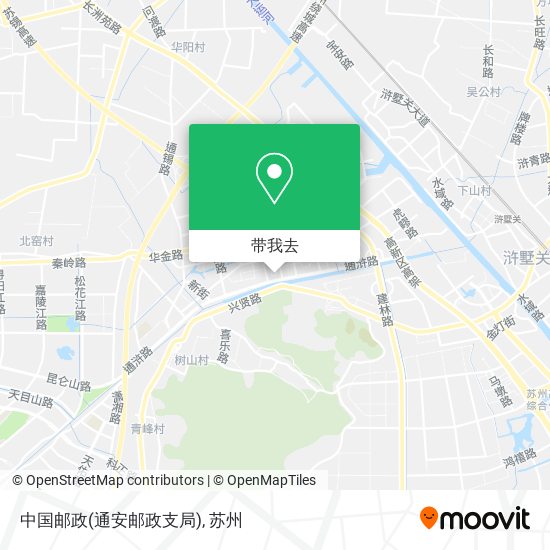 中国邮政(通安邮政支局)地图