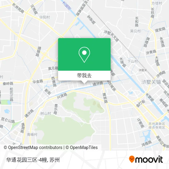 华通花园三区-4幢地图