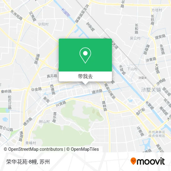 荣华花苑-8幢地图