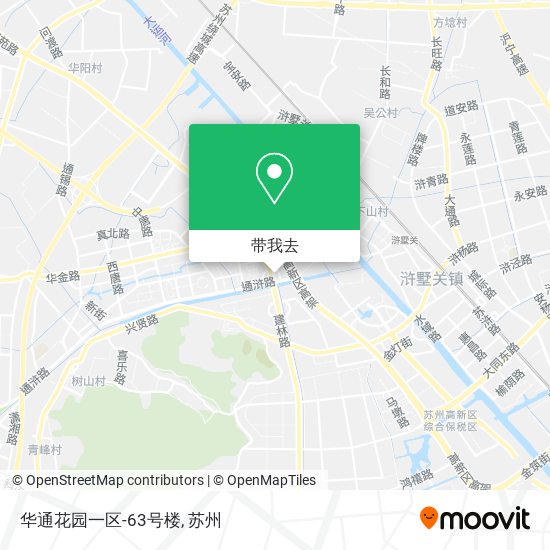 华通花园一区-63号楼地图