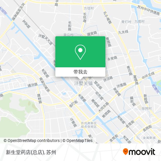 新生堂药店(总店)地图