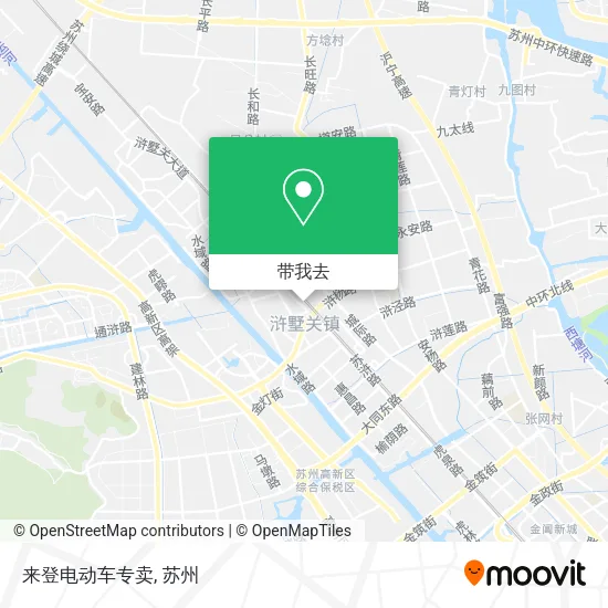 来登电动车专卖地图