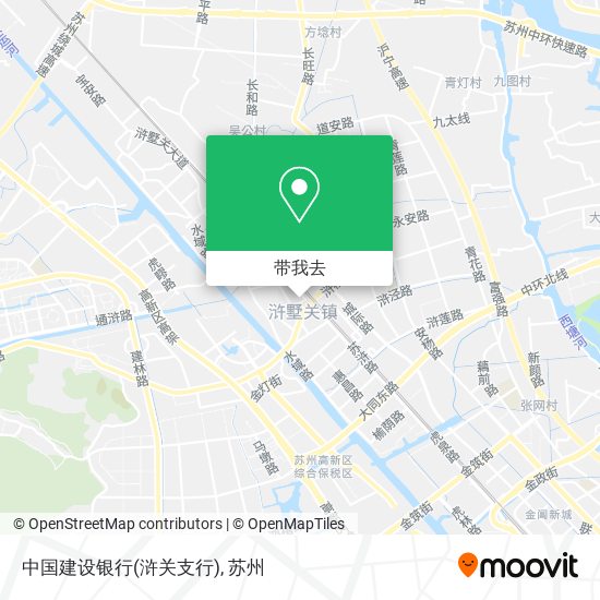 中国建设银行(浒关支行)地图