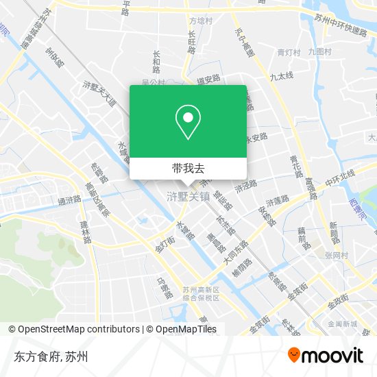 东方食府地图