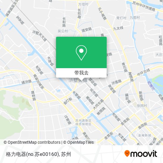 格力电器(no.苏e00160)地图