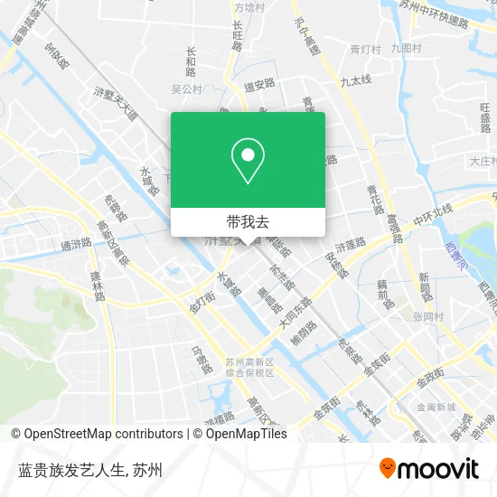 蓝贵族发艺人生地图