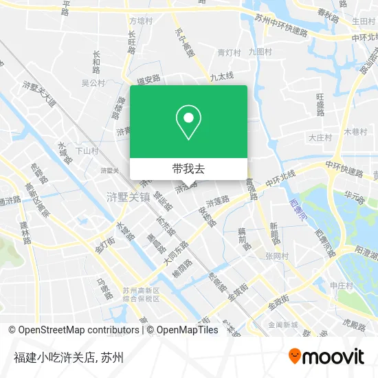 福建小吃浒关店地图