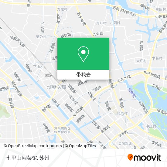 七里山湘菜馆地图