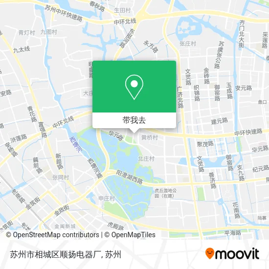 苏州市相城区顺扬电器厂地图