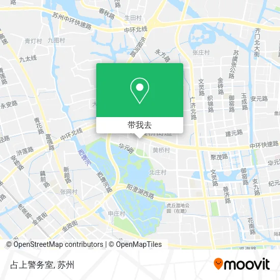 占上警务室地图