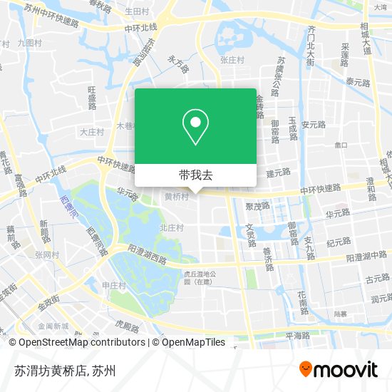 苏渭坊黄桥店地图