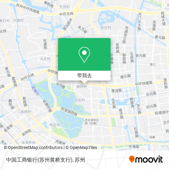 中国工商银行(苏州黄桥支行)地图
