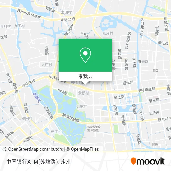 中国银行ATM(苏埭路)地图