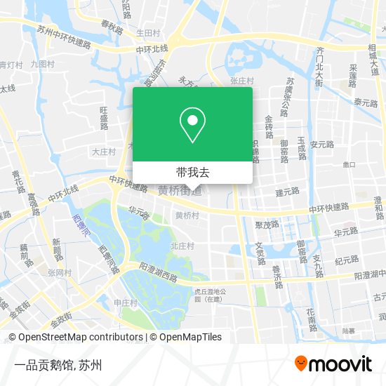 一品贡鹅馆地图