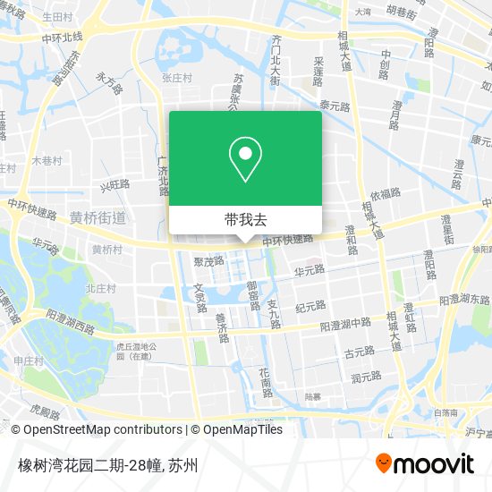 橡树湾花园二期-28幢地图