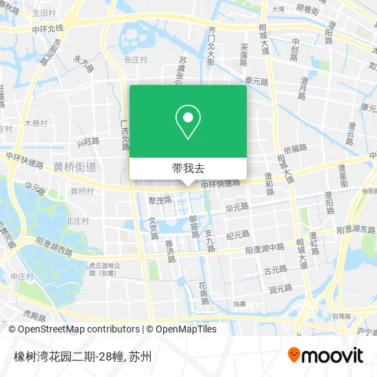 橡树湾花园二期-28幢地图