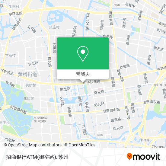 招商银行ATM(御窑路)地图