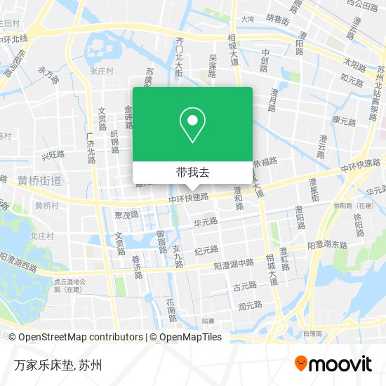 万家乐床垫地图