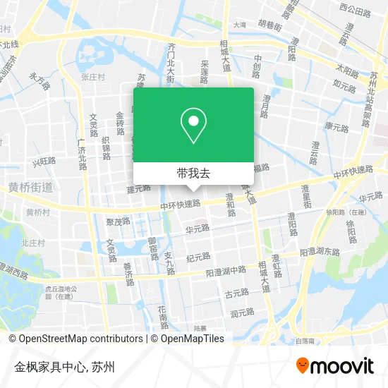 金枫家具中心地图