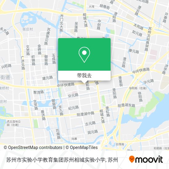 苏州市实验小学教育集团苏州相城实验小学地图