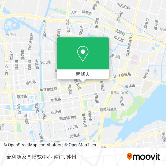 金利源家具博览中心-南门地图