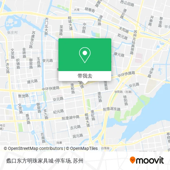 蠡口东方明珠家具城-停车场地图