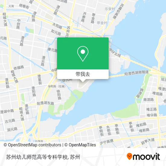 苏州幼儿师范高等专科学校地图