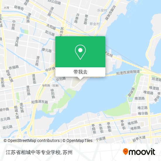 江苏省相城中等专业学校地图