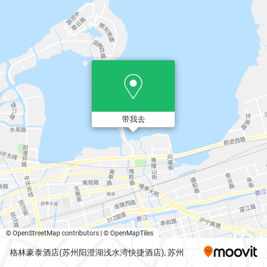 格林豪泰酒店(苏州阳澄湖浅水湾快捷酒店)地图