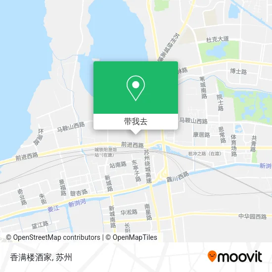 香满楼酒家地图