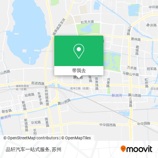 品轩汽车一站式服务地图