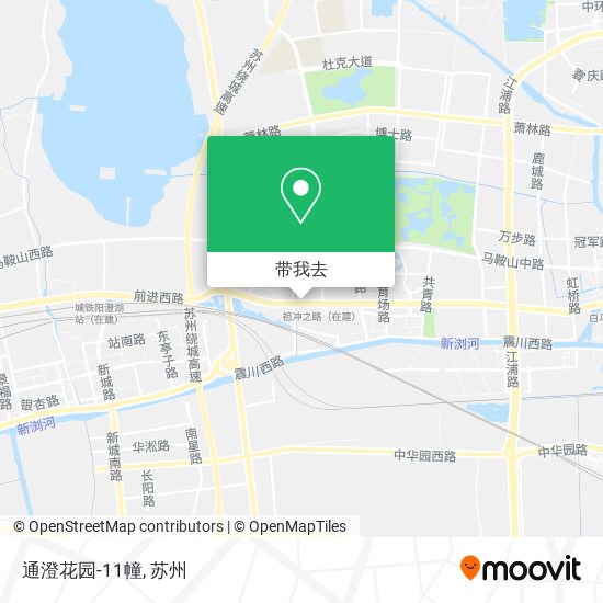 通澄花园-11幢地图