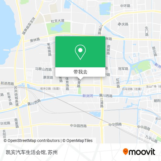 凯宾汽车生活会馆地图