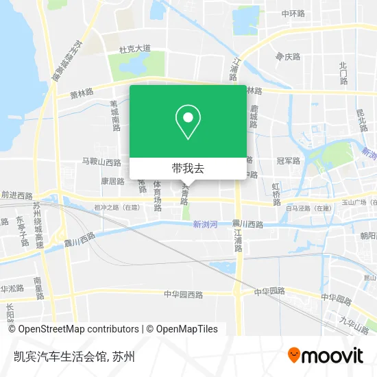 凯宾汽车生活会馆地图
