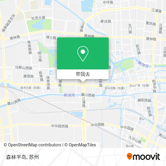 森林半岛地图