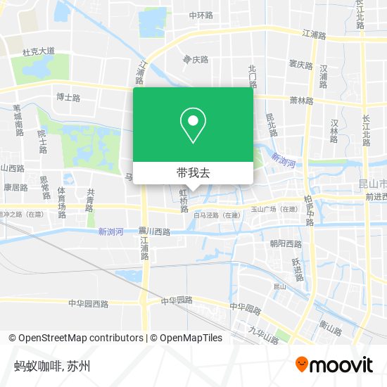 蚂蚁咖啡地图