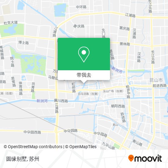 圆缘别墅地图