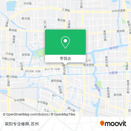 紫阳专业修脚地图