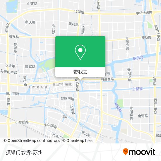 摸错门炒货地图