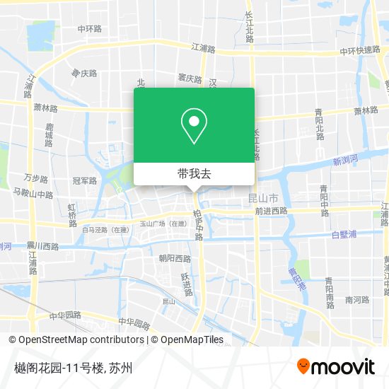 樾阁花园-11号楼地图