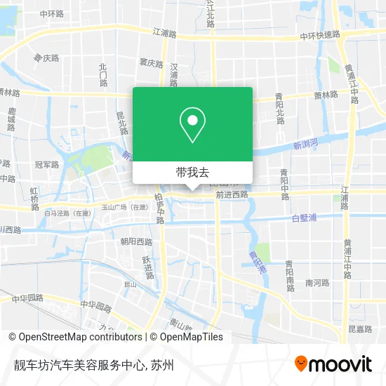 靓车坊汽车美容服务中心地图