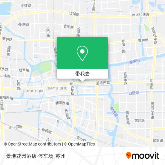 景港花园酒店-停车场地图